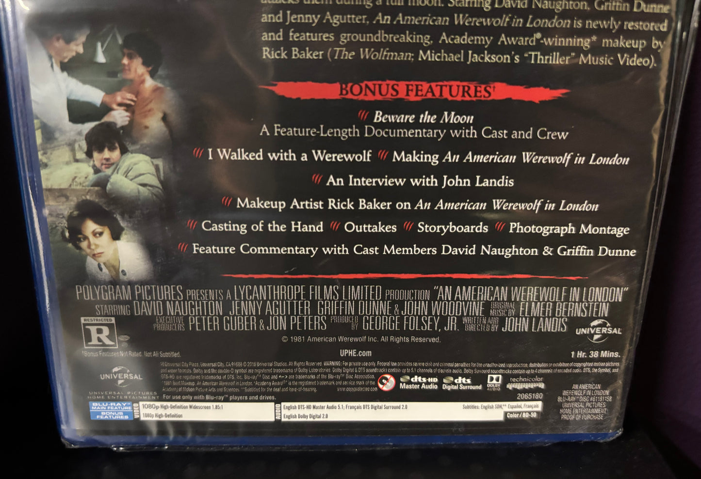 An American Werewolf in London (1981) - Blu-ray - new