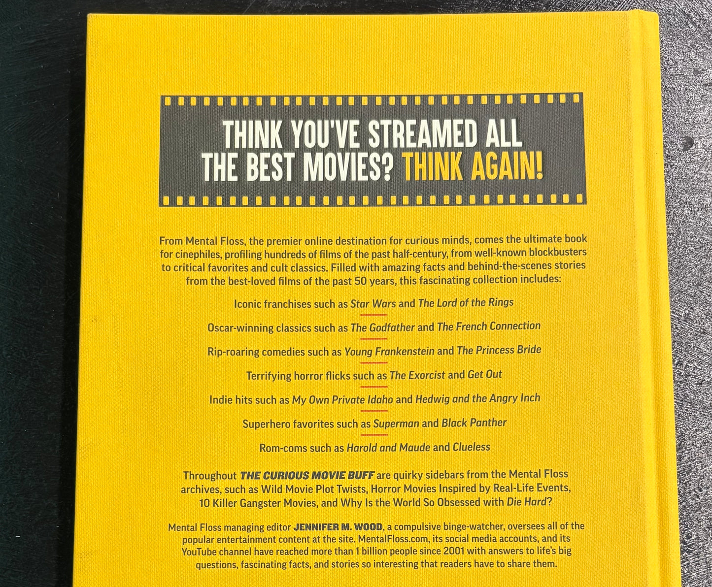 Mental Floss The Curious Movie Buff - Book