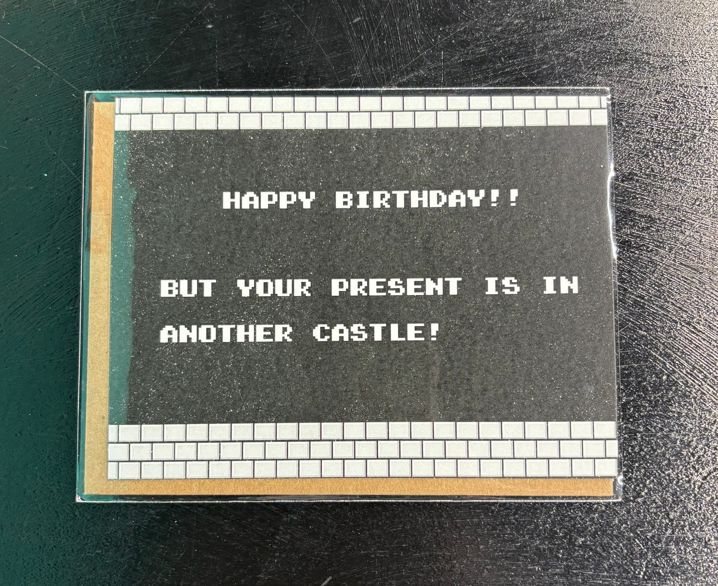 Mario Castle - Birthday Card