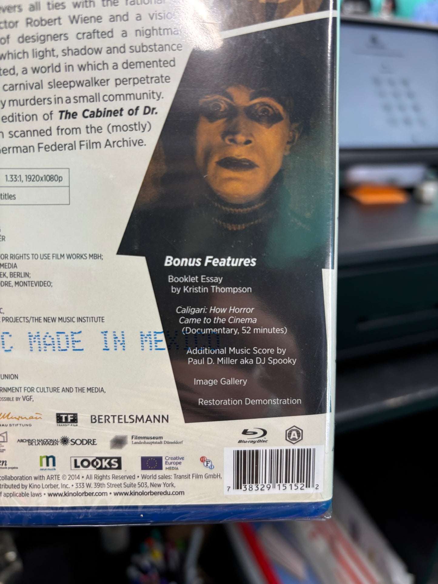 The Cabinet of Dr. Caligari (1920) - Blu-ray - new