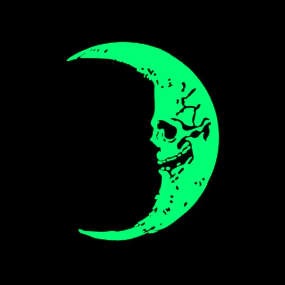Large Glow Crescent Moon - Pin