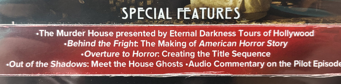 American Horror Story Season 1 (2011) - DVD - new