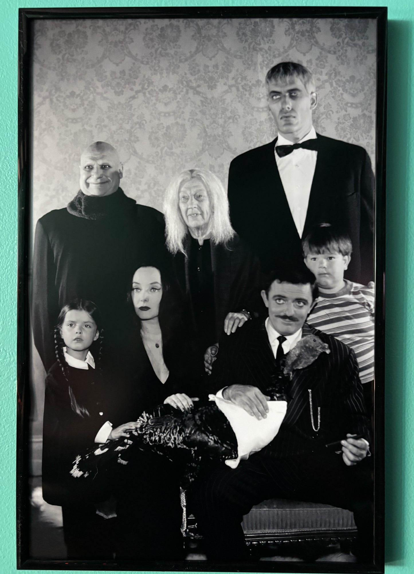 The Addams Family, original cast - poster