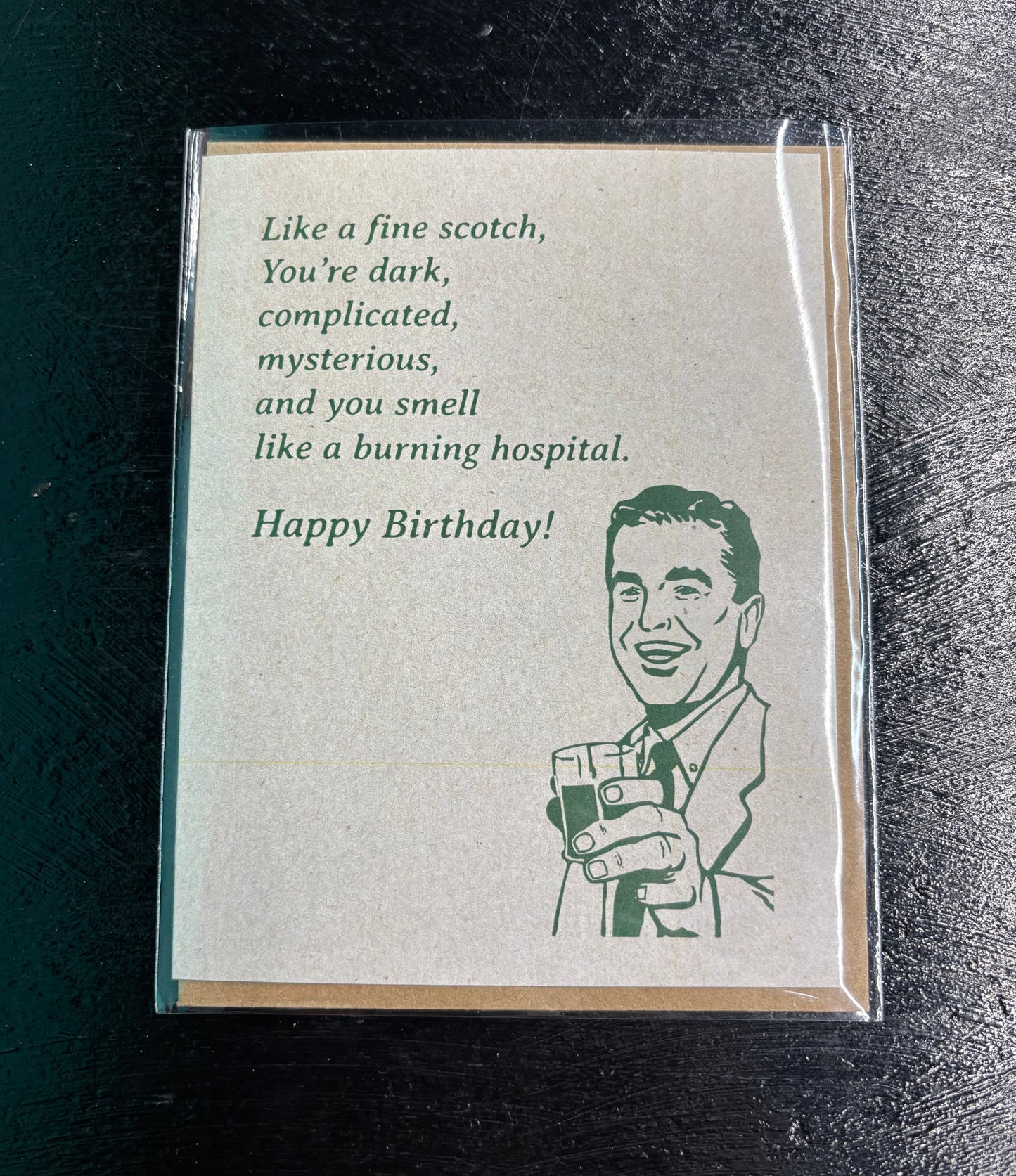 Scotch Smell - Birthday Card