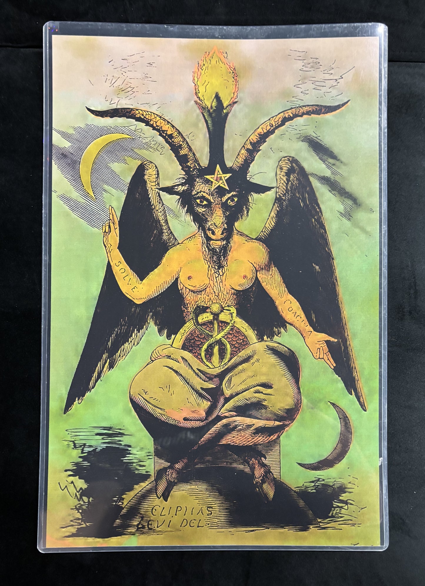 Baphomet, artwork - poster