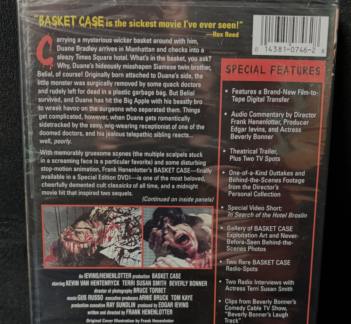 Basket Case (1982) - DVD - new