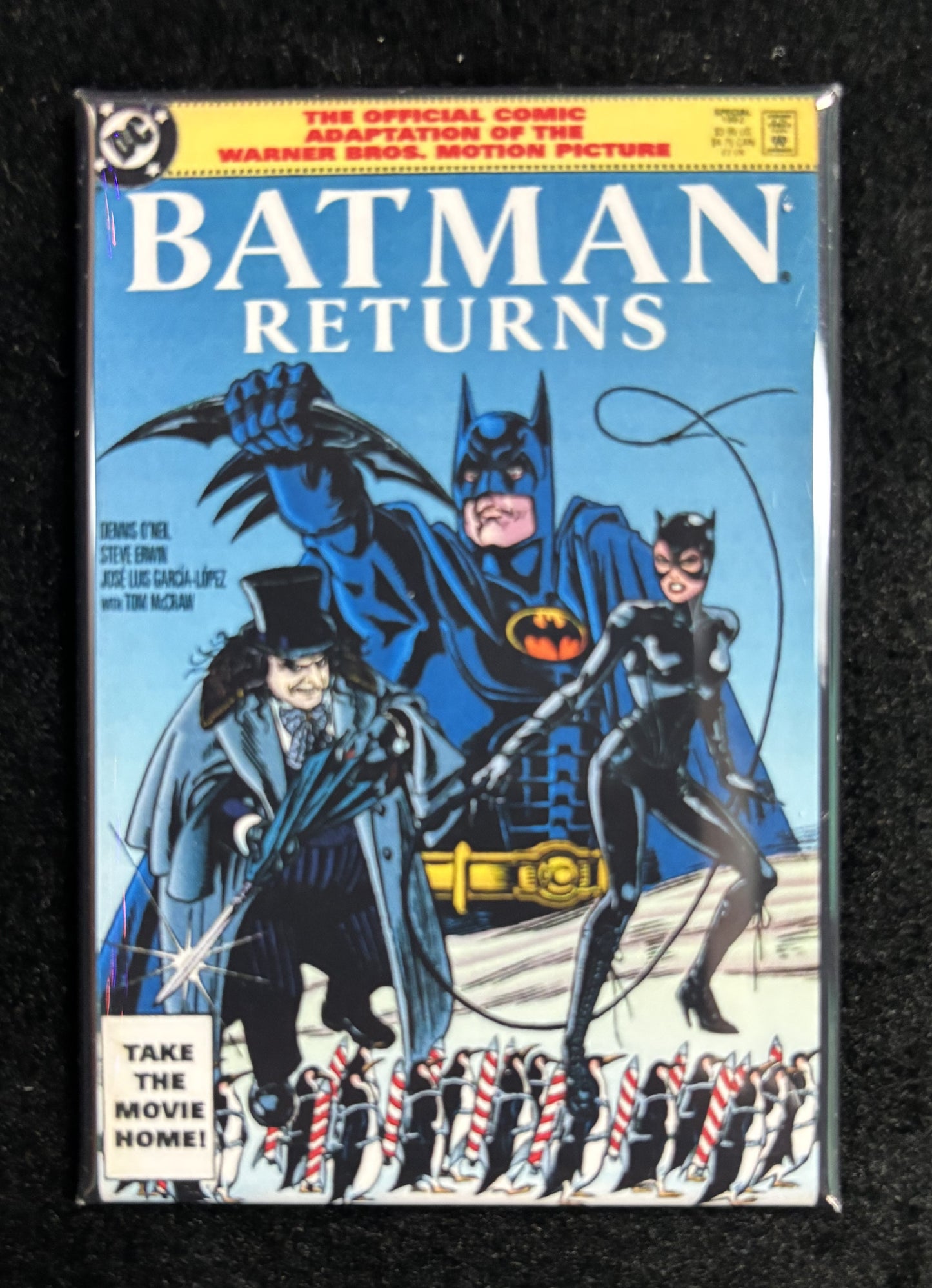 Batman Returns, comic - magnet