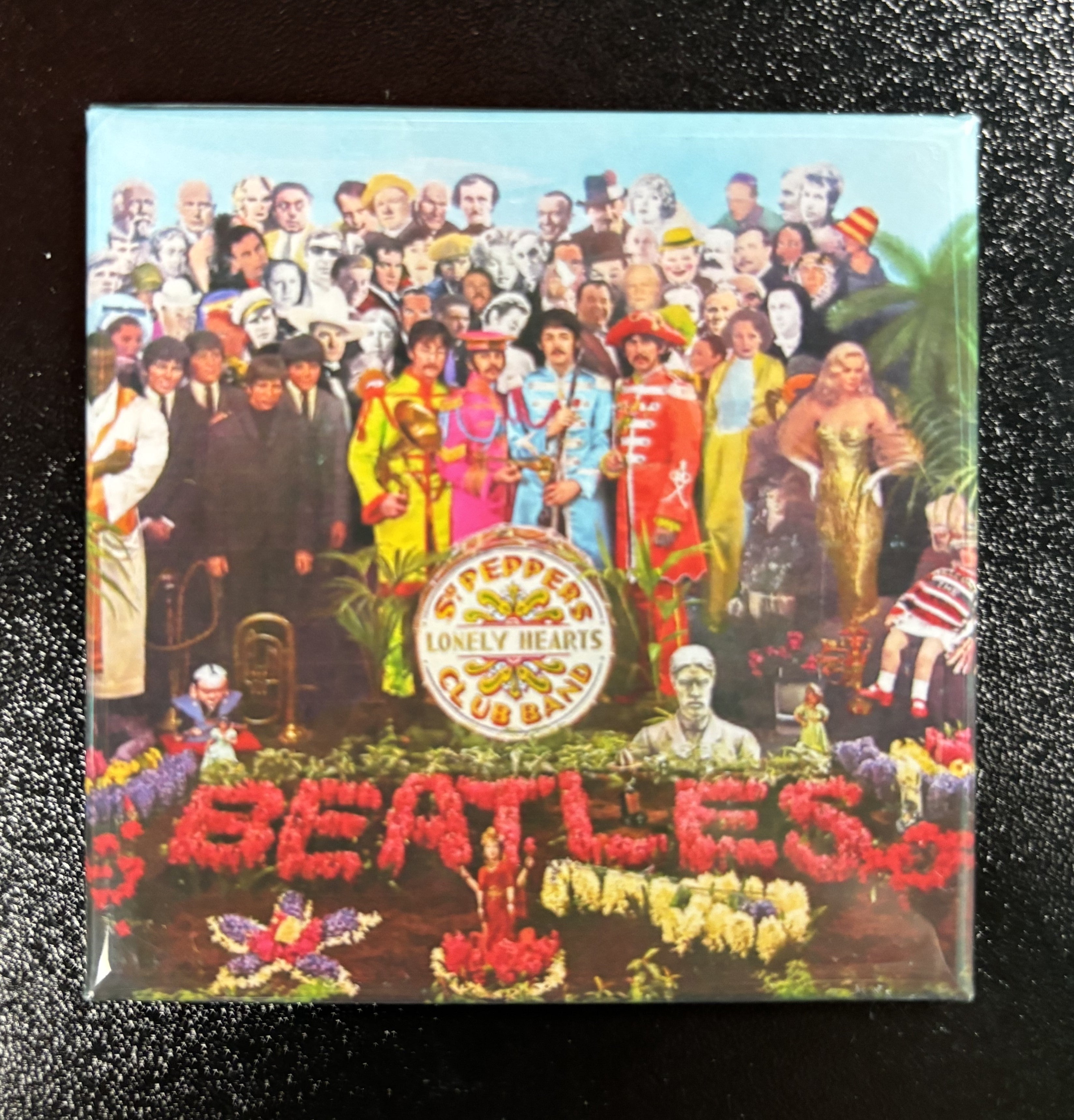 Set Di 9 Magneti Da Frigo Beatles Sgt. Pepper - Gadget Ufficiale Per Fan Della Band