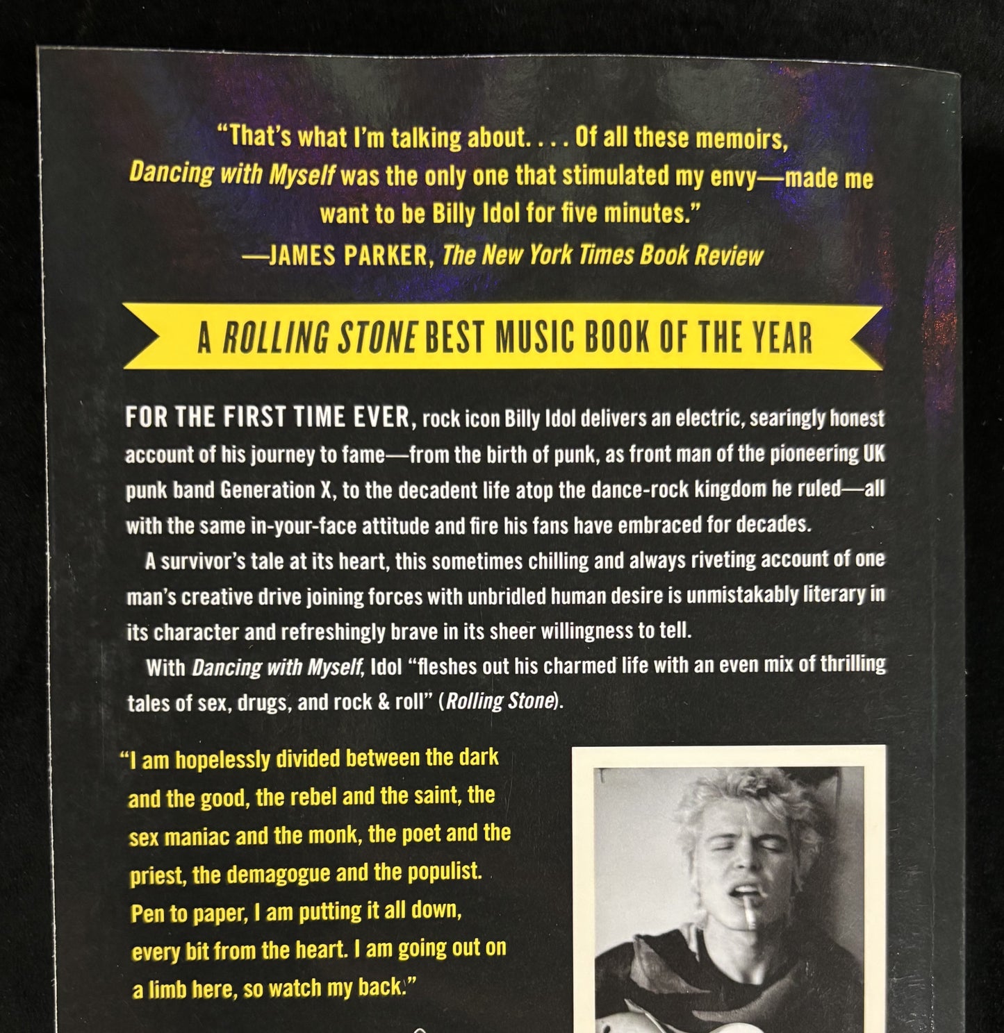 Dancing With Myself - book