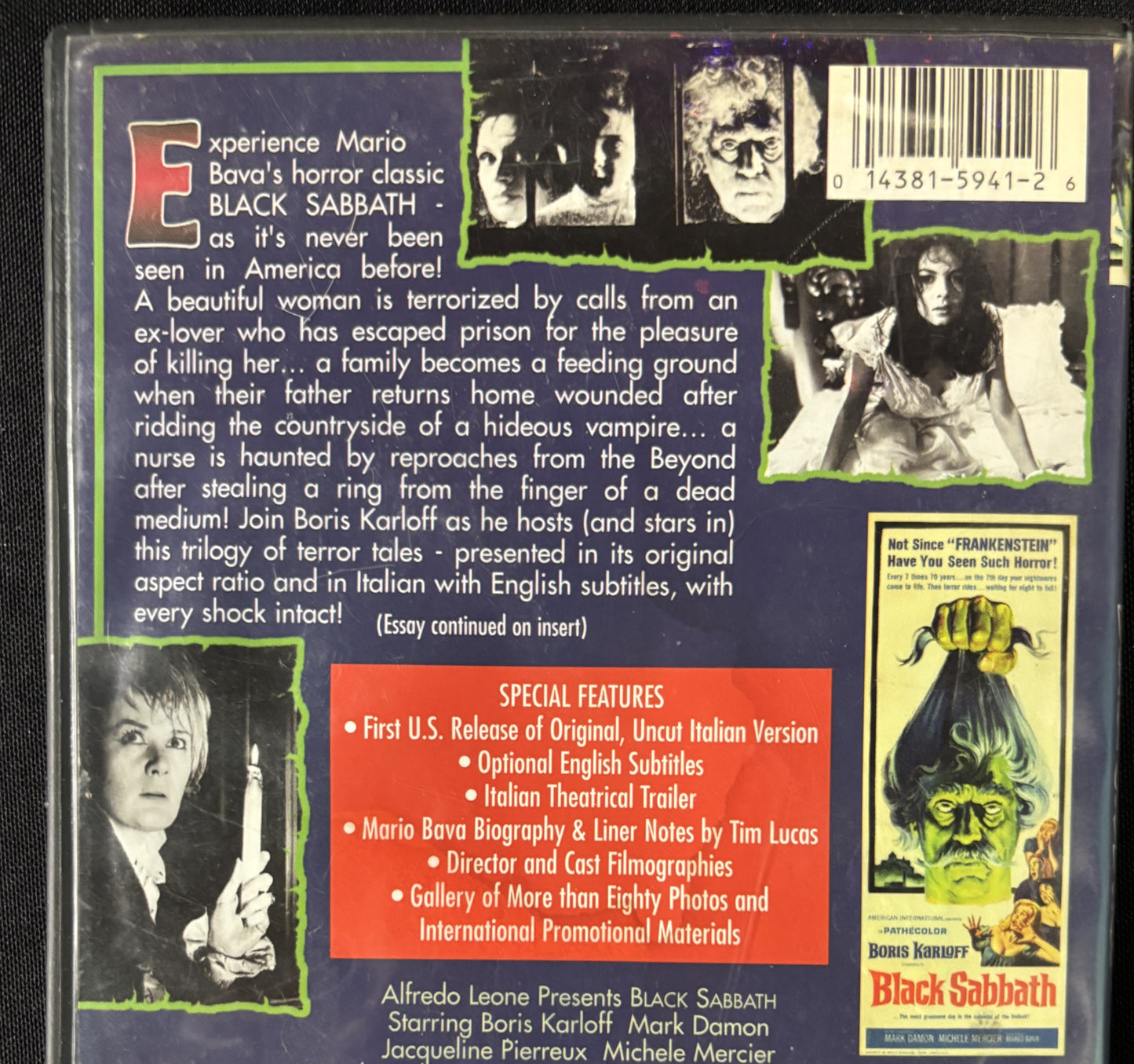 Black Sabbath (1963) - DVD - used