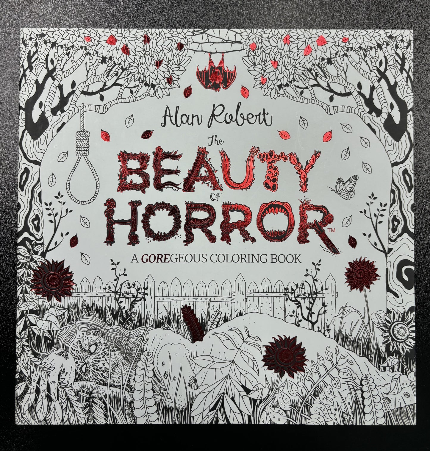 The Beauty of Horror, A Goregeous... - coloring book