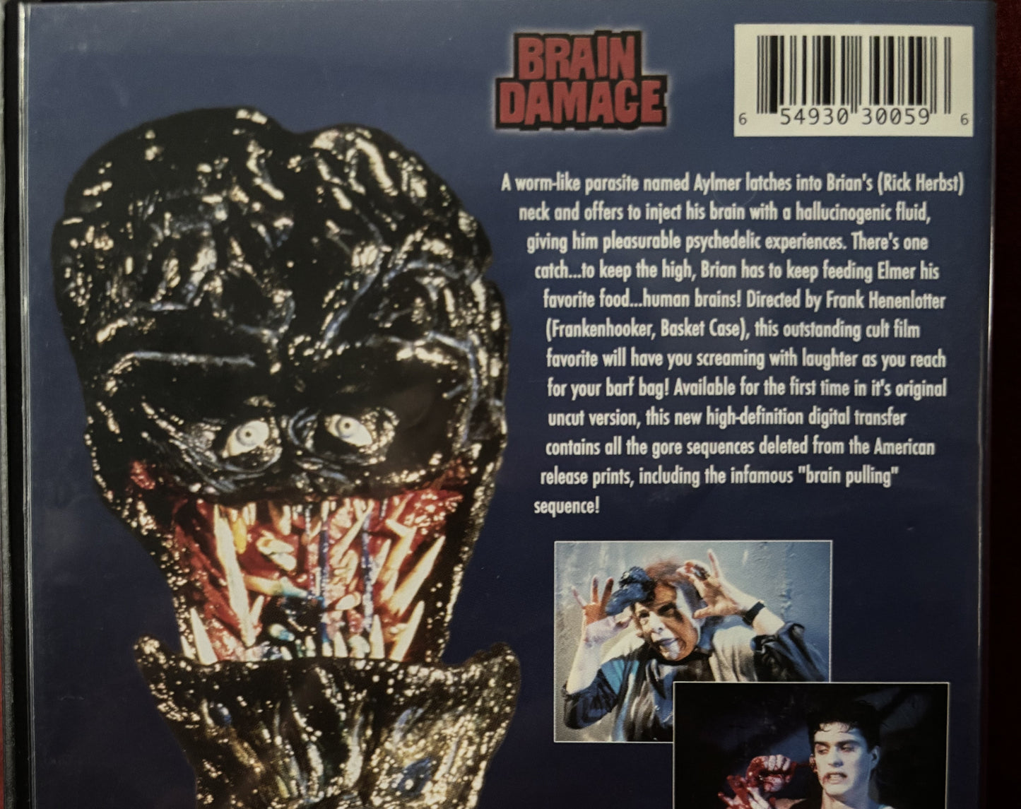 Brain Damage (1988) - DVD - used