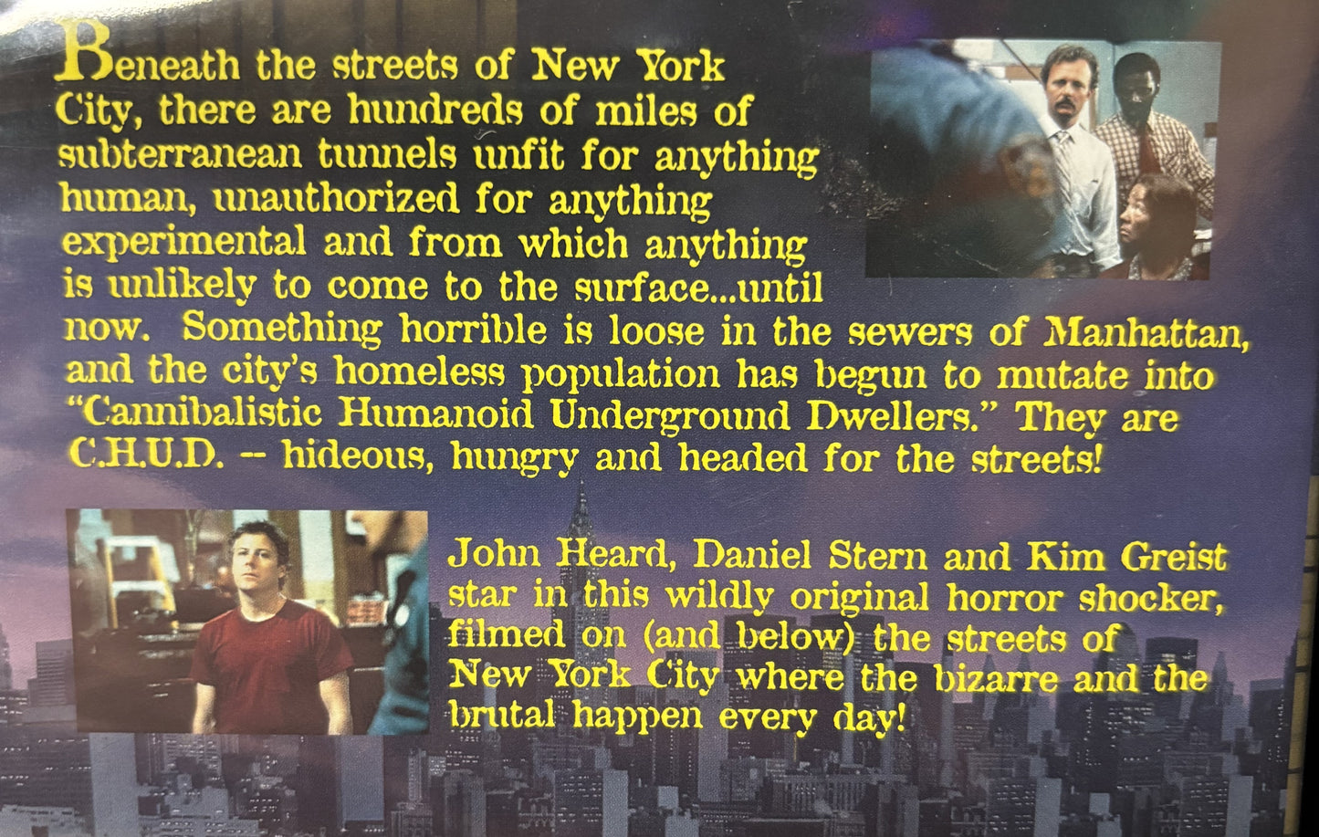 C.H.U.D. (1984) - DVD - new