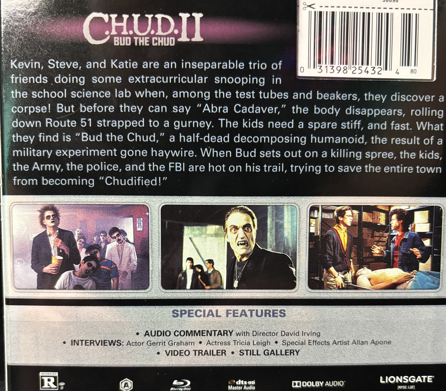 C.H.U.D. II: Bud the Chud (1989) - Blu-ray - new