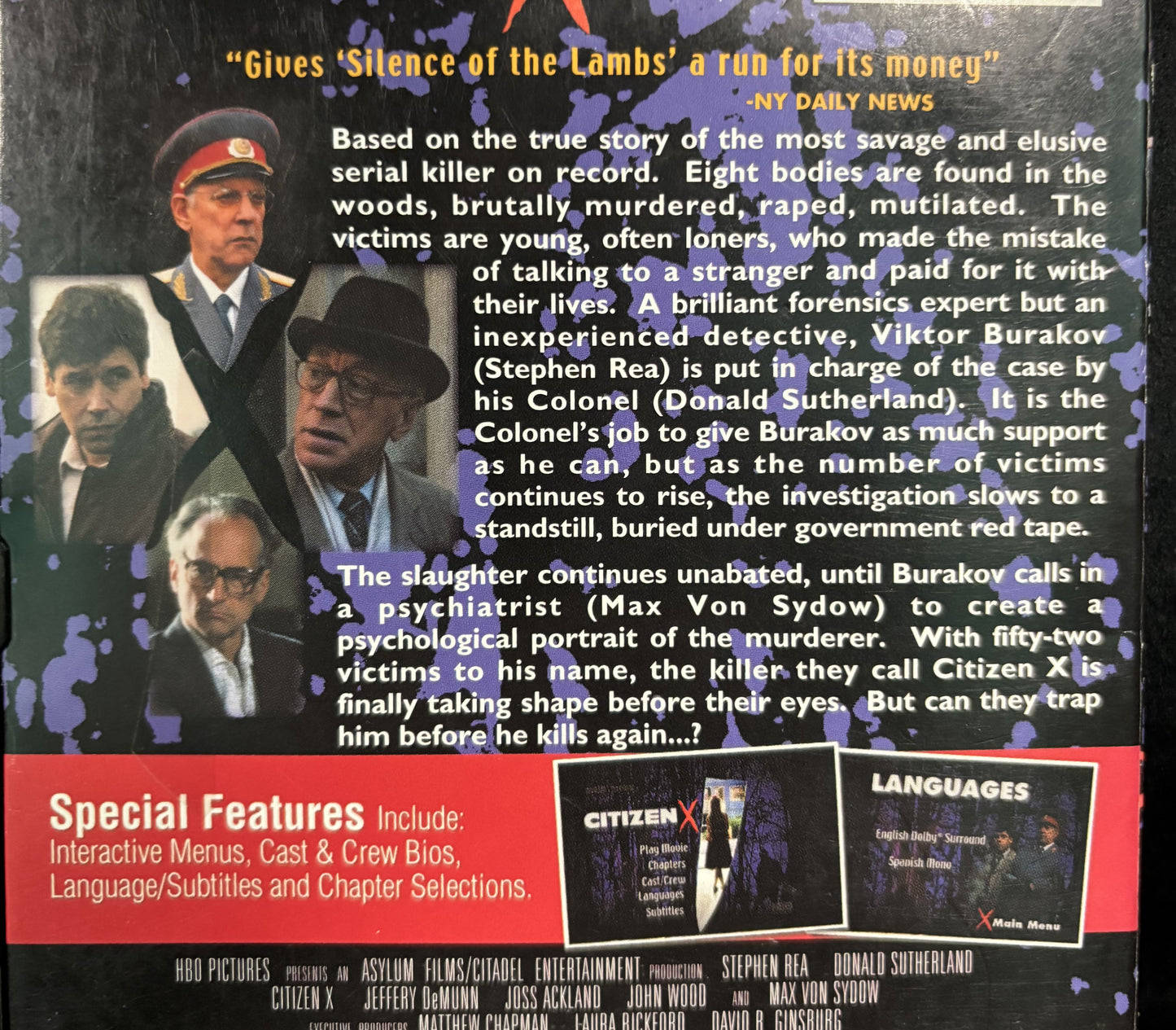 Citizen X (1995) - DVD - used