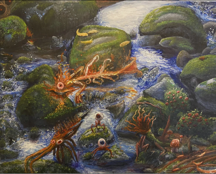 DO NOT make a wish on the one-eyed fish - Art Print