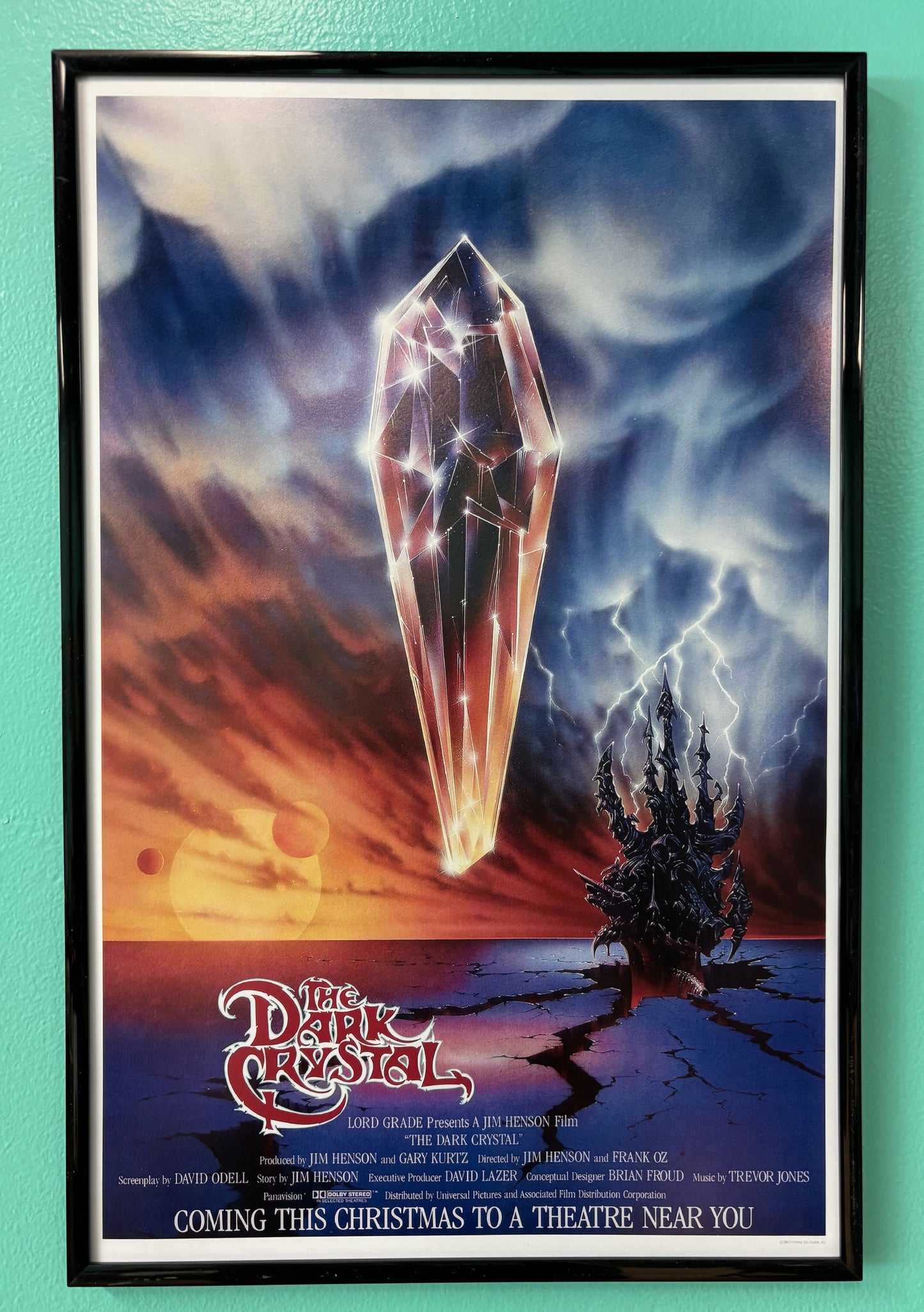 The Dark Crystal, pink crystal - poster