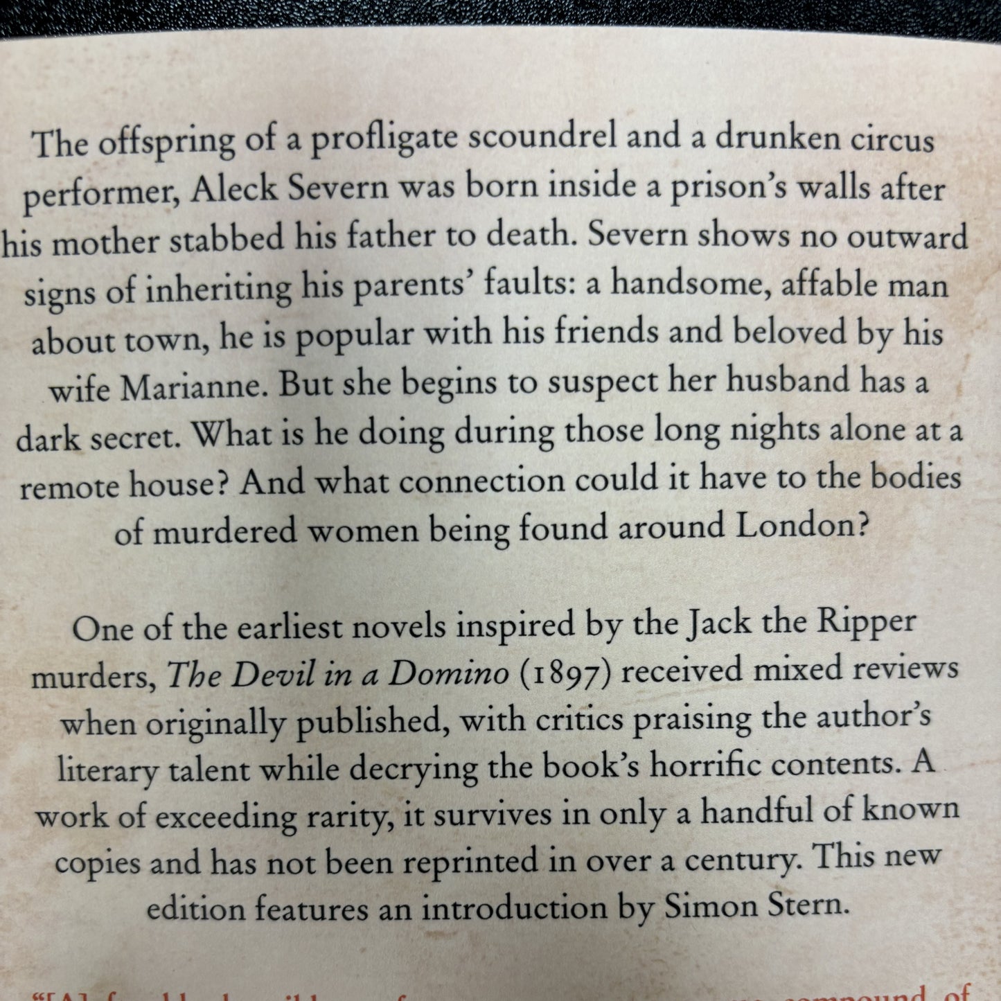 The Devil in a Domino by Chas L'Epine