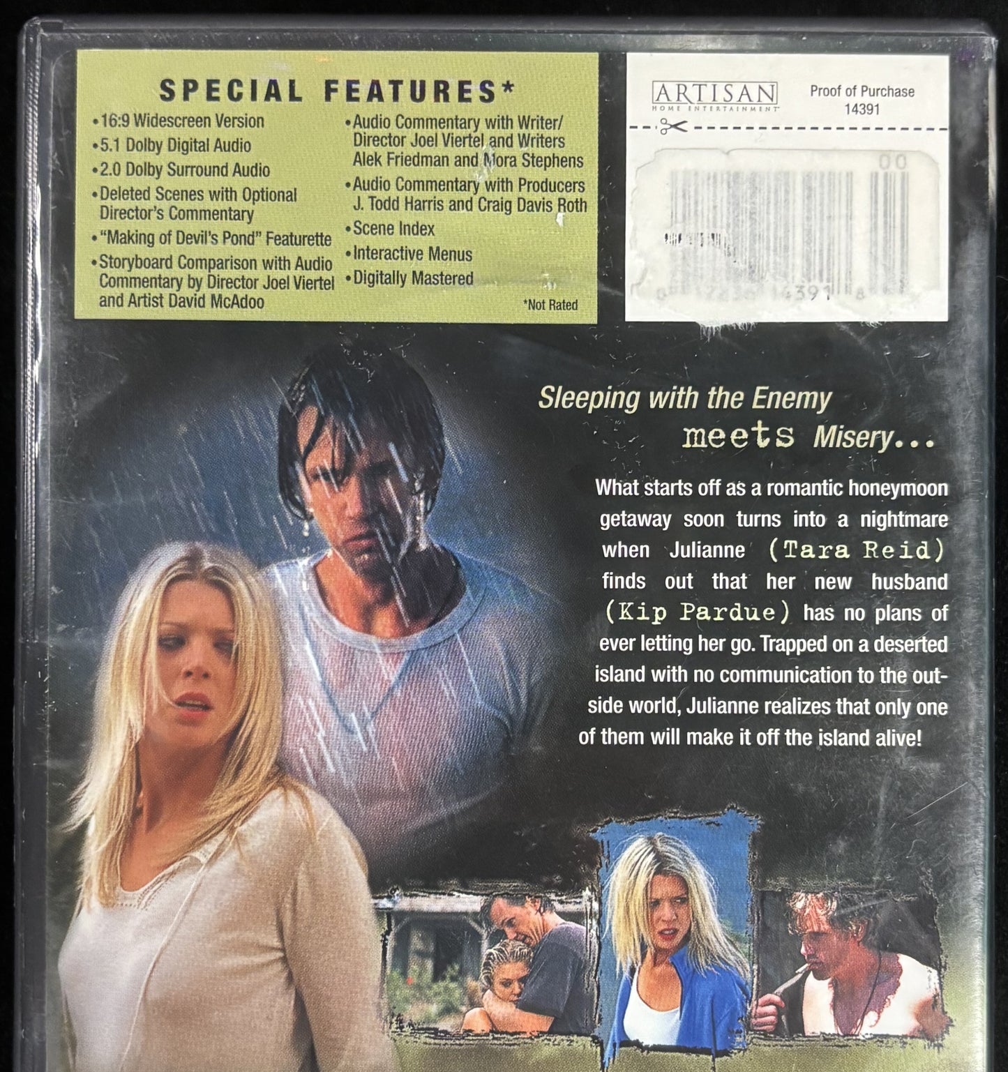 Devil's Pond (2003)- DVD - used