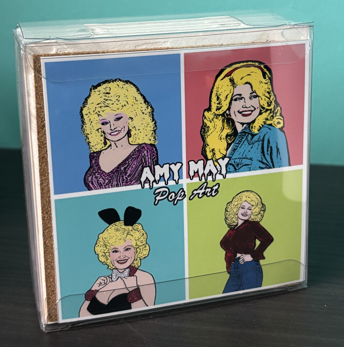 Dolly Parton - coaster set