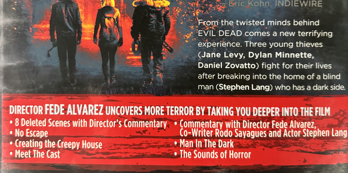 Don't Breathe (2016) - DVD - used