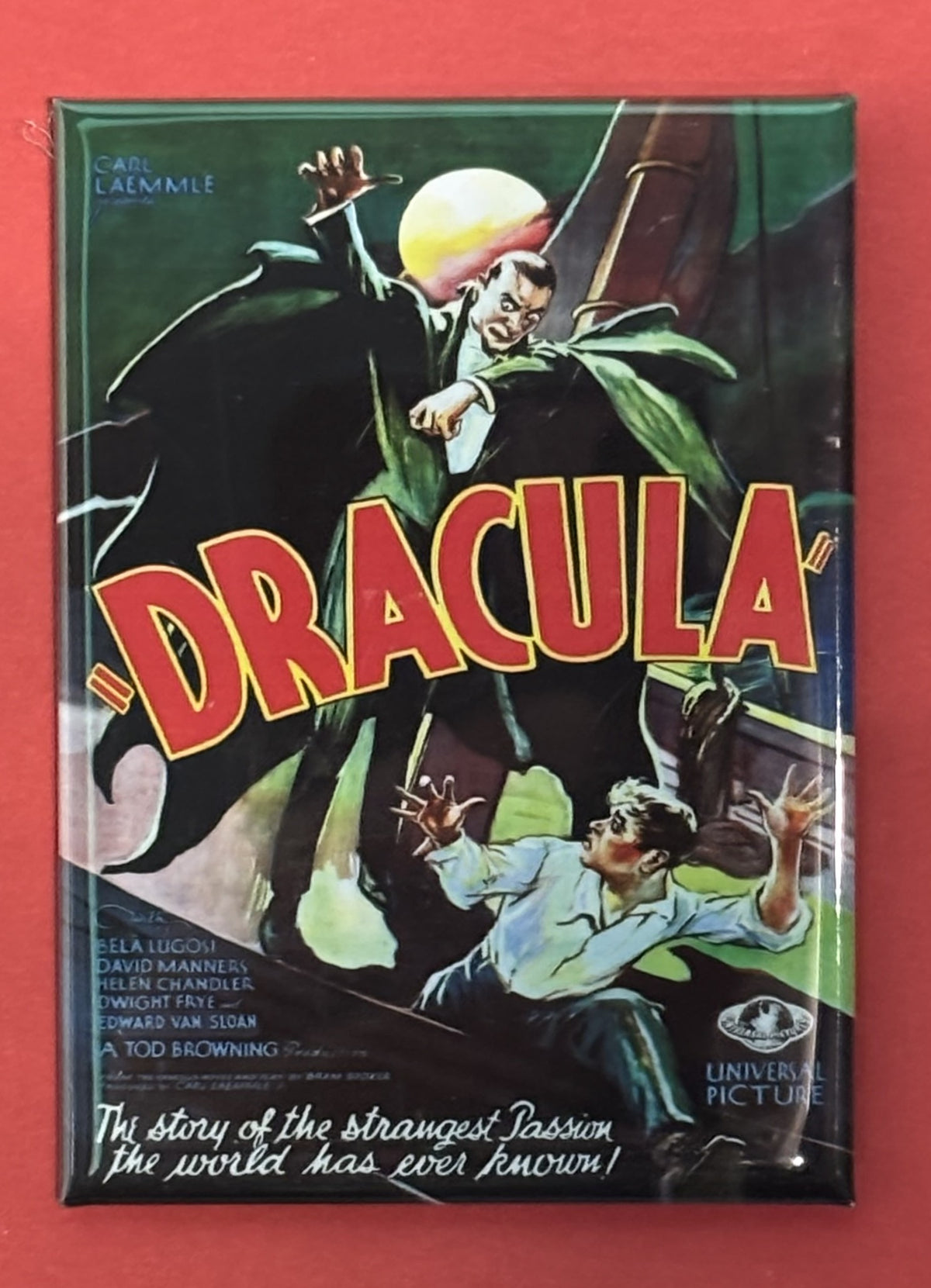 Dracula, vintage - magnet
