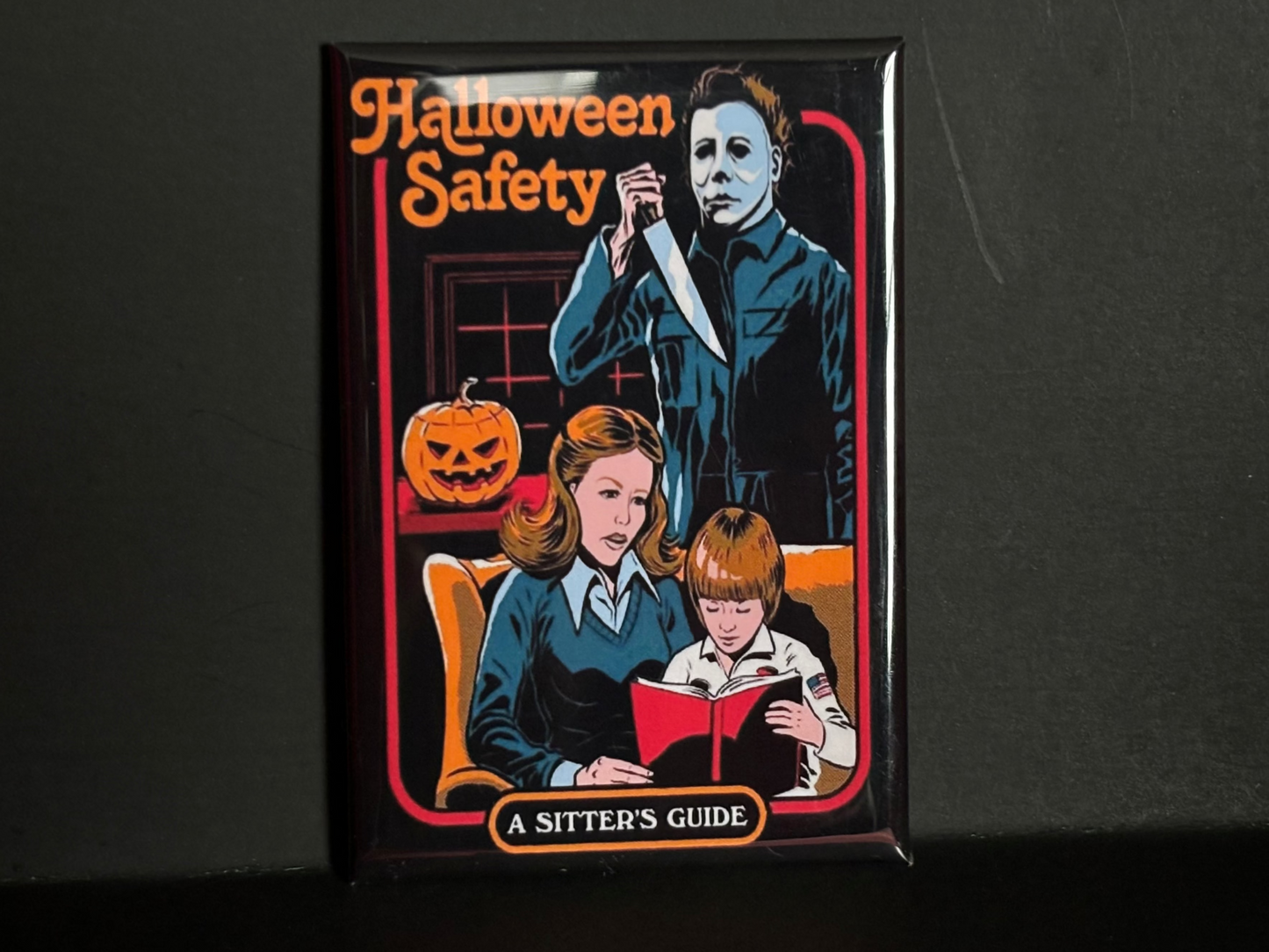 Halloween Safety, A Sitter's Guide - Magnet