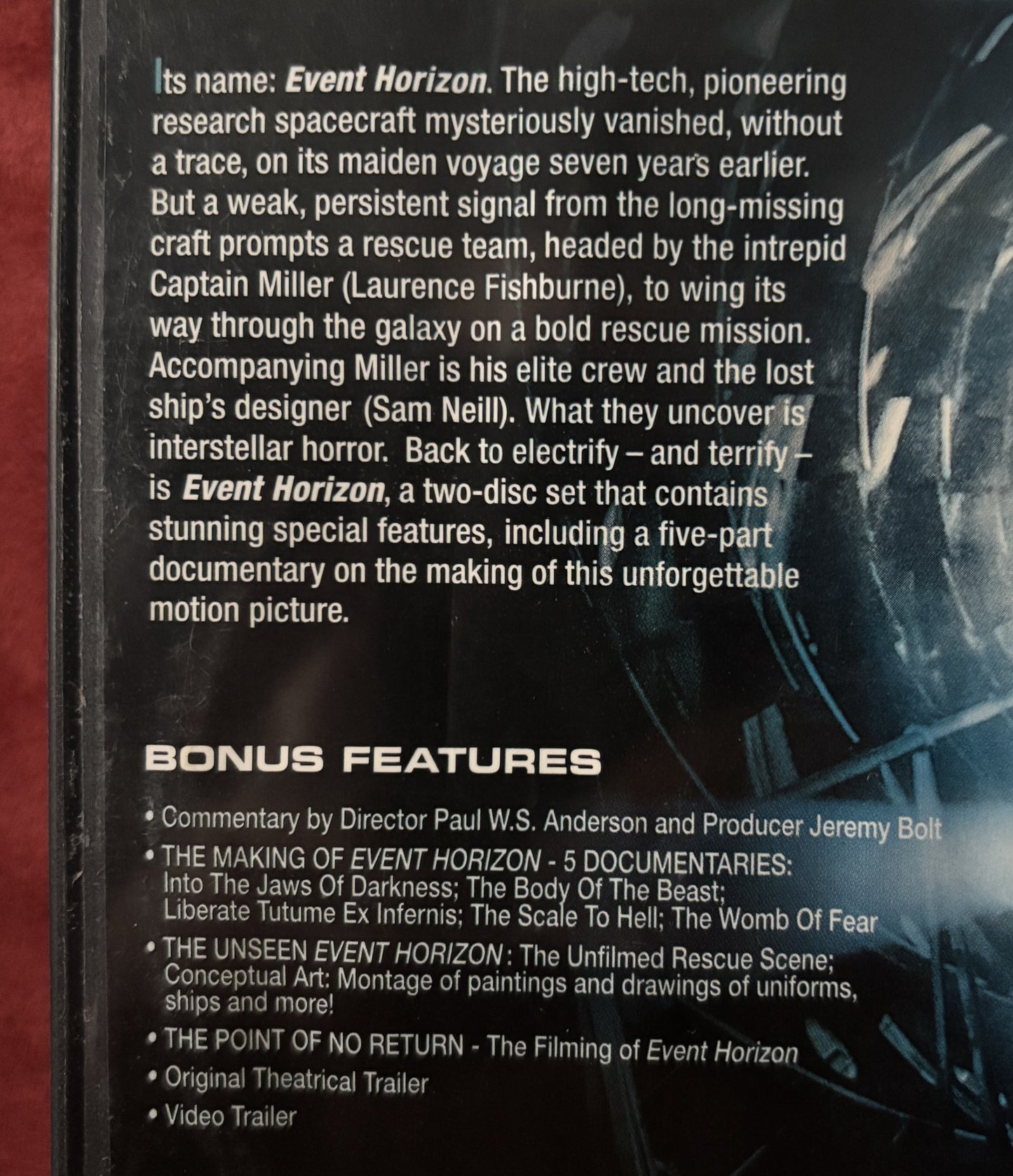 Event Horizon (1997) - DVD - used