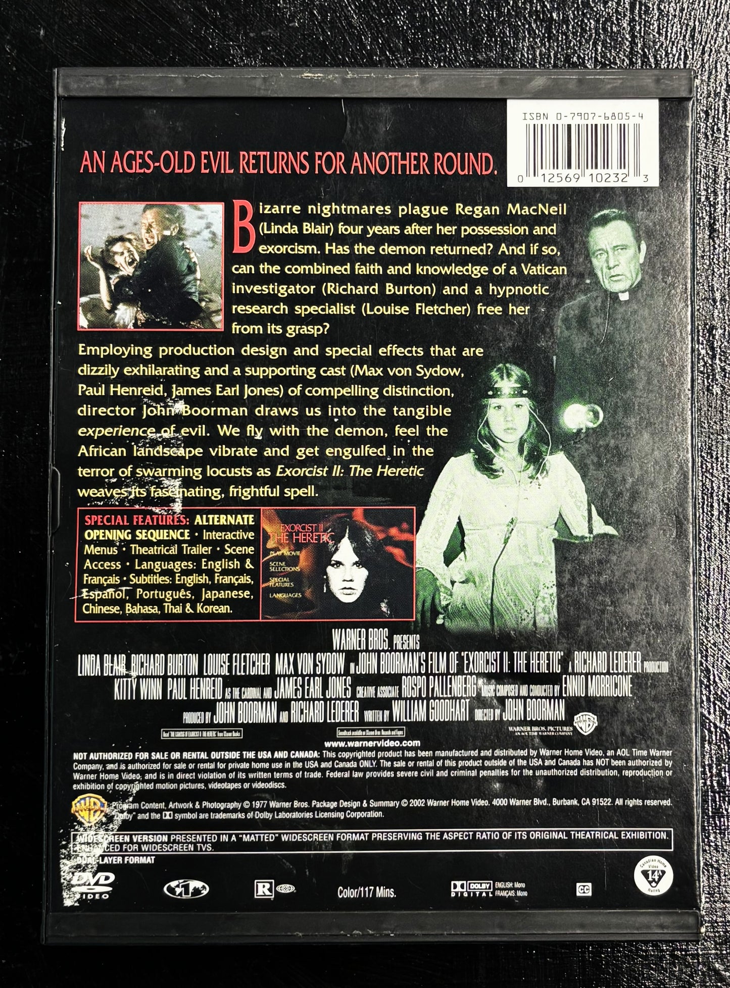 Exorcist II: The Heretic (1977) - DVD - used