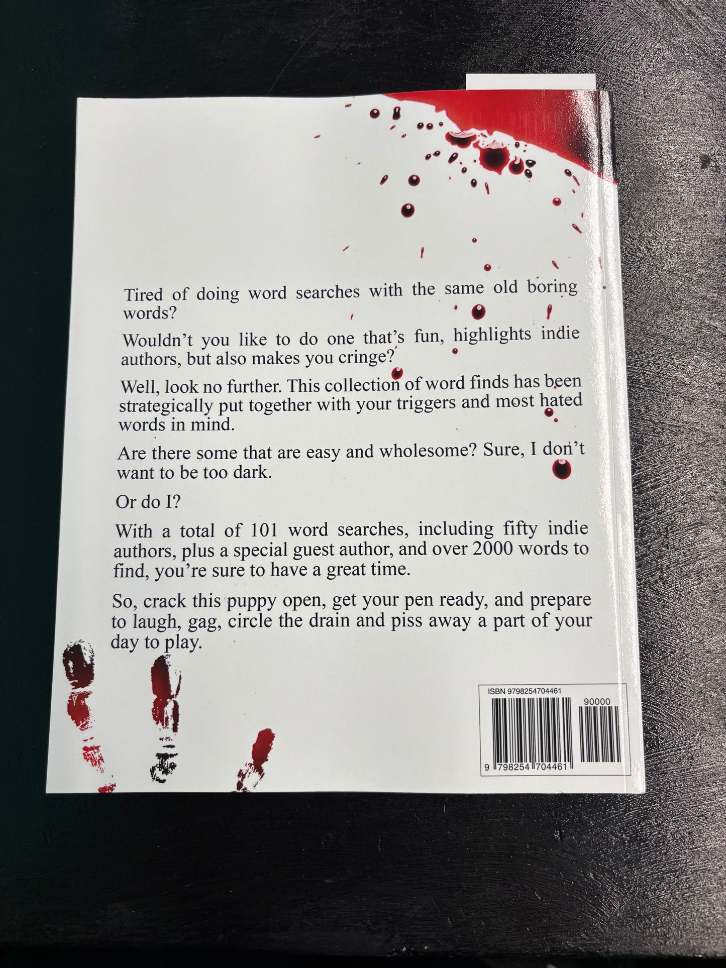 Triggered - wordsearch book