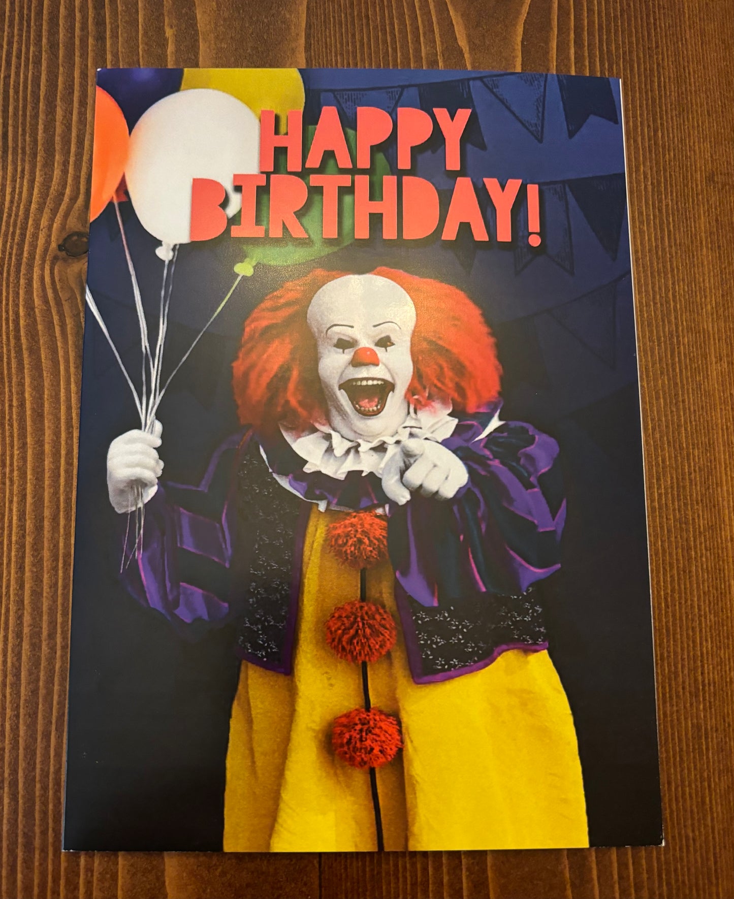 IT Pennywise - Birthday Card