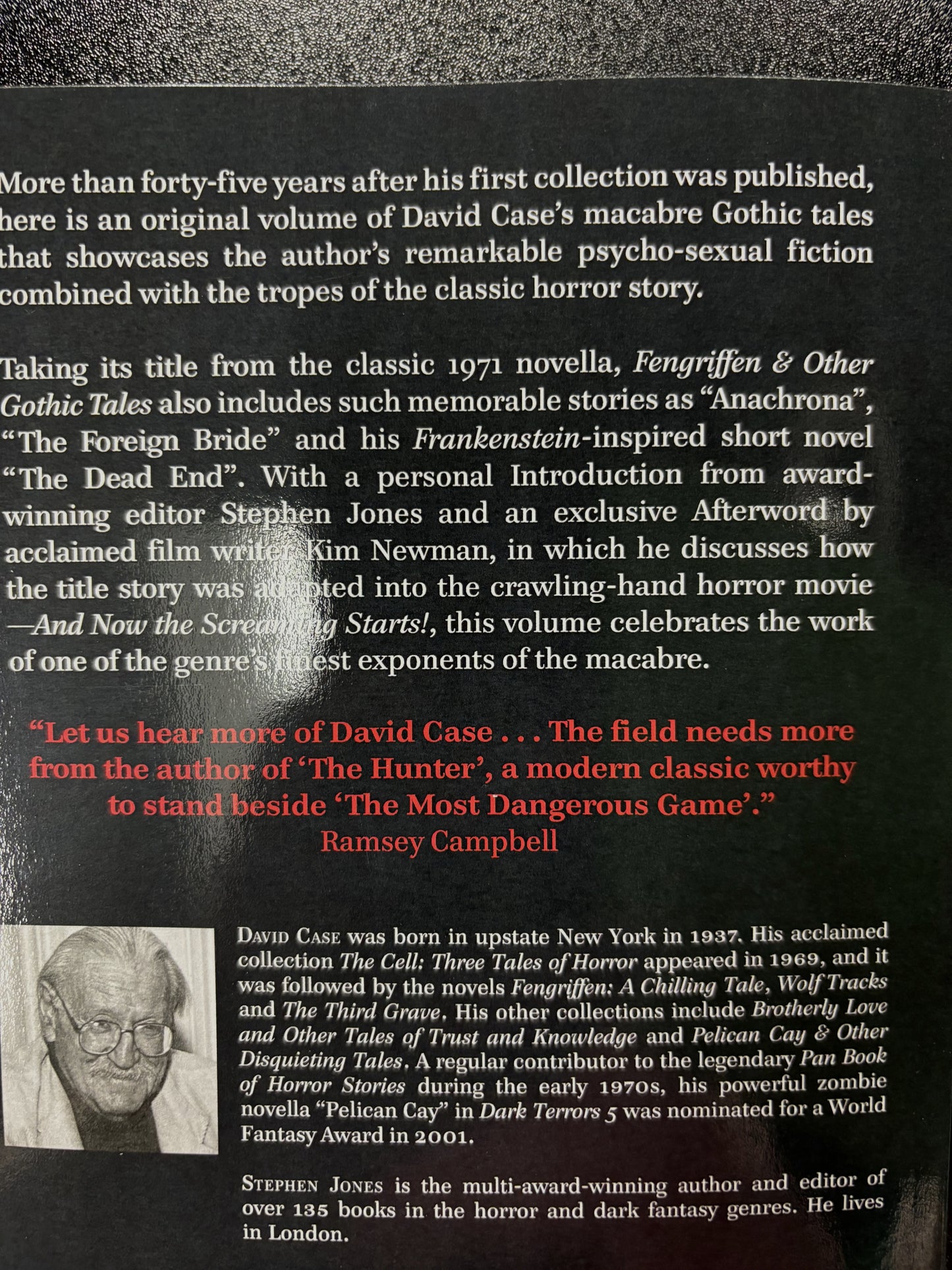 Fengriffen & Other Gothic Tales by David Case