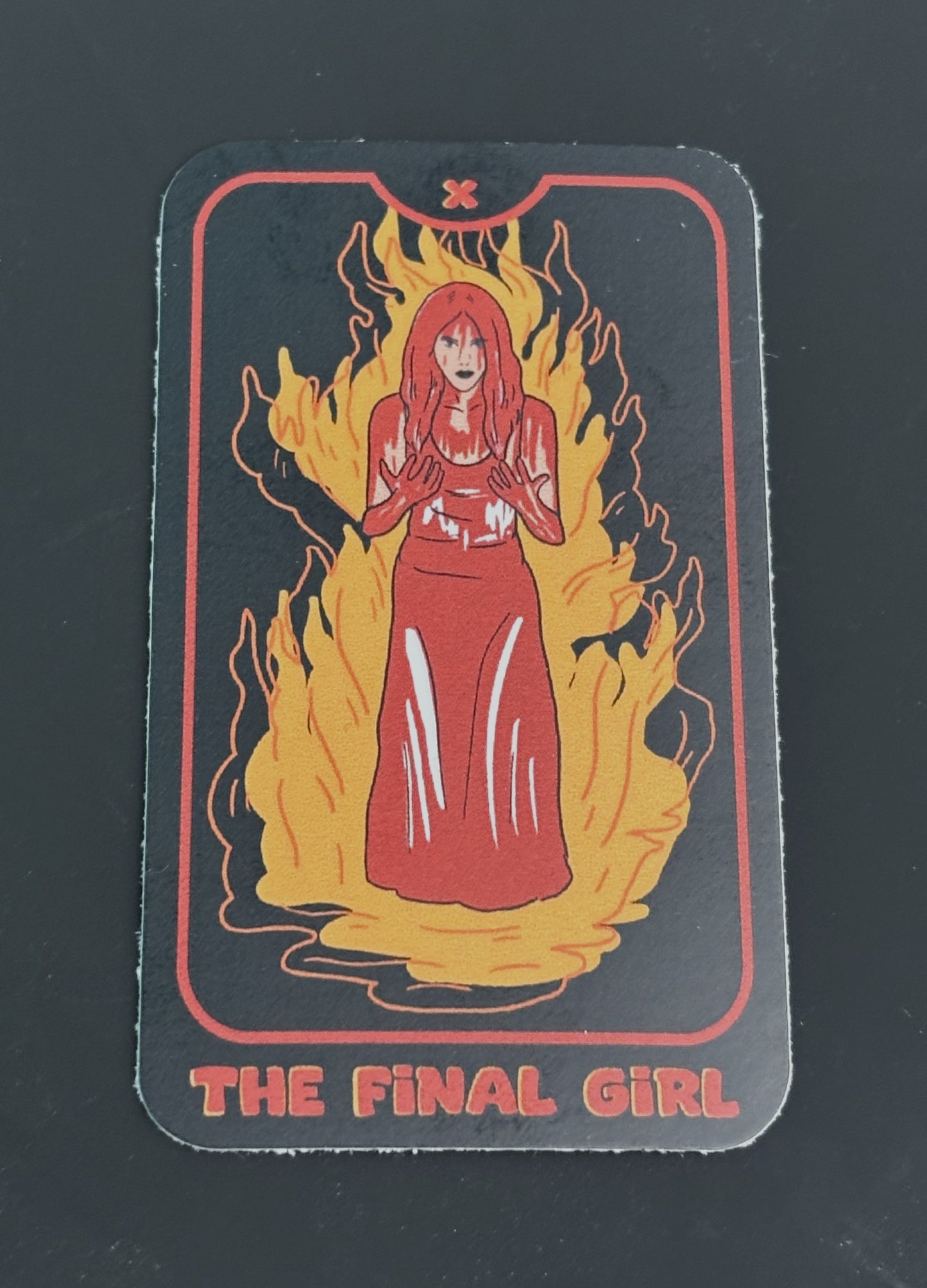 The Final Girl, Tarot Card - sticker