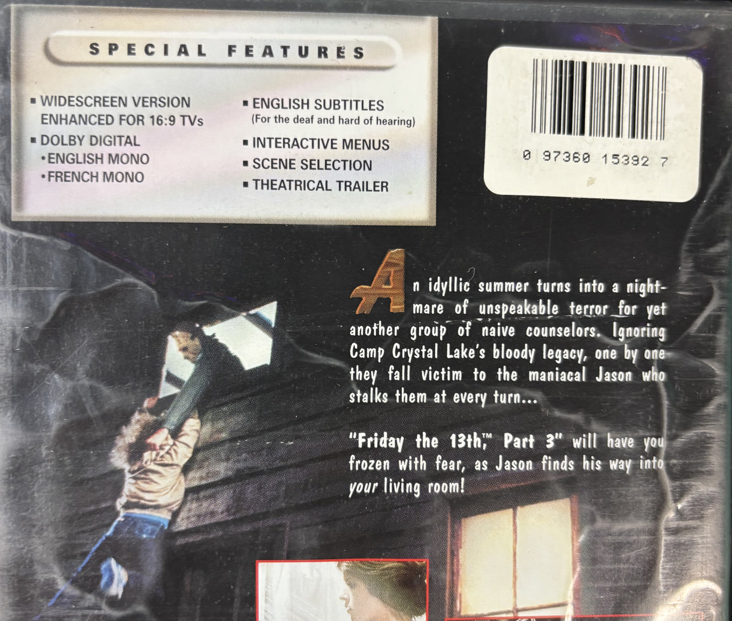 Friday the 13th Part 3 (1982) - DVD - used