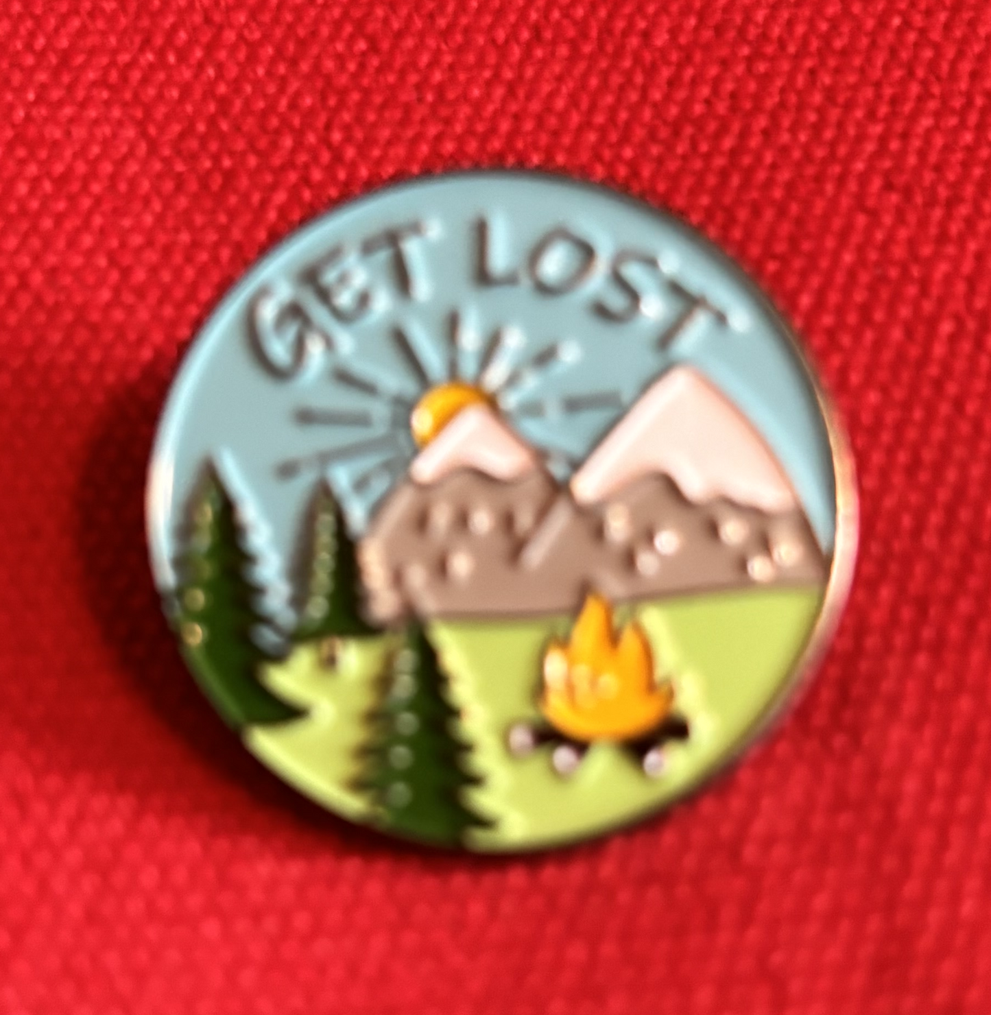 Get Lost - pin