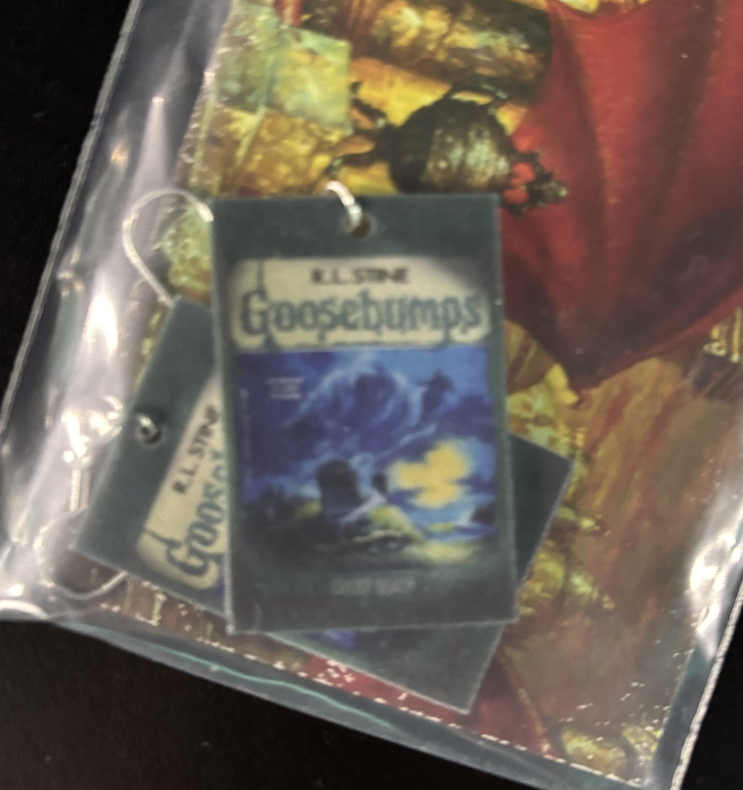 Ghost Beach Goosebumps Book - Earrings