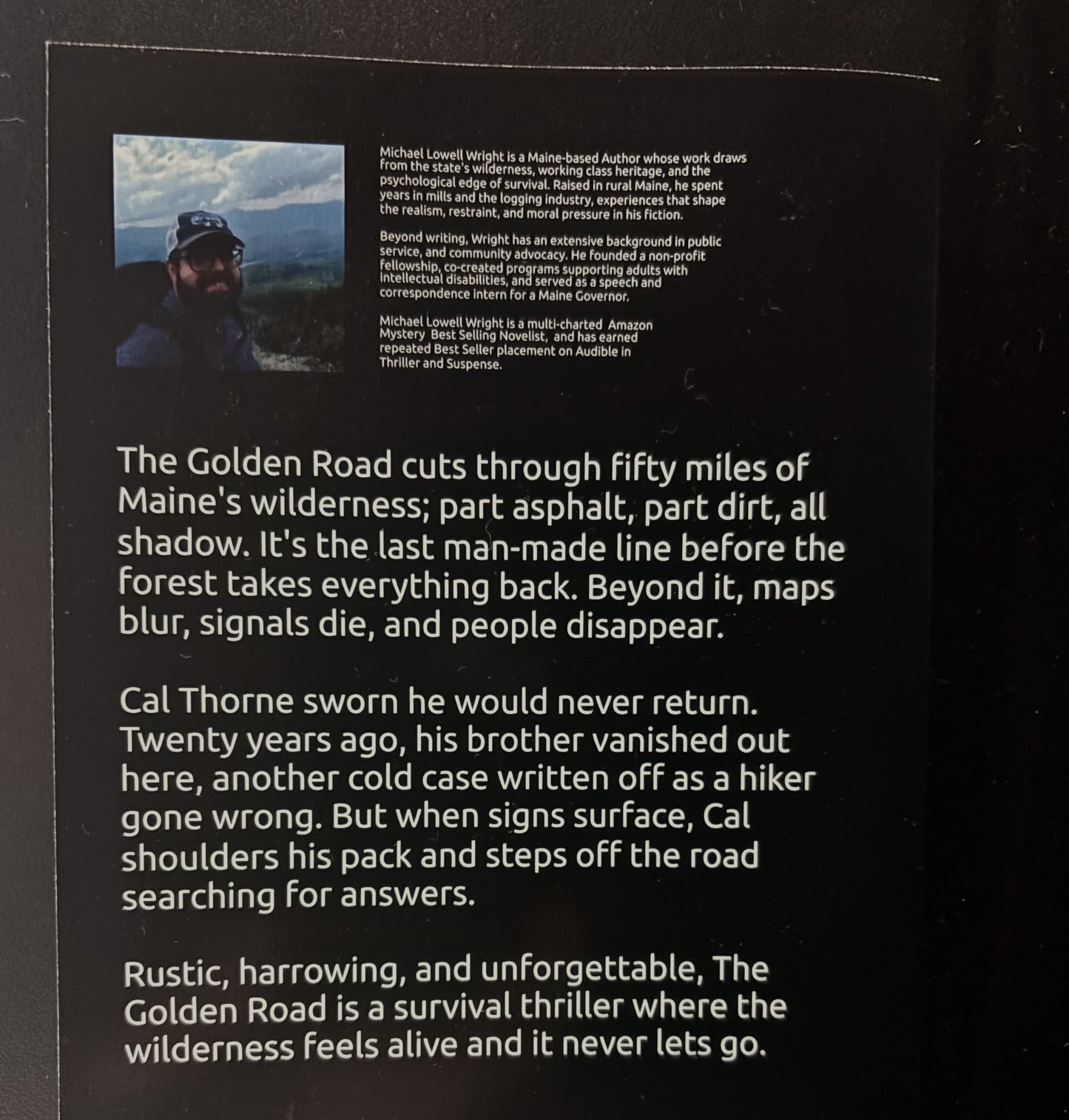 The Golden Road by Michael Lowell Wright (Paperback)