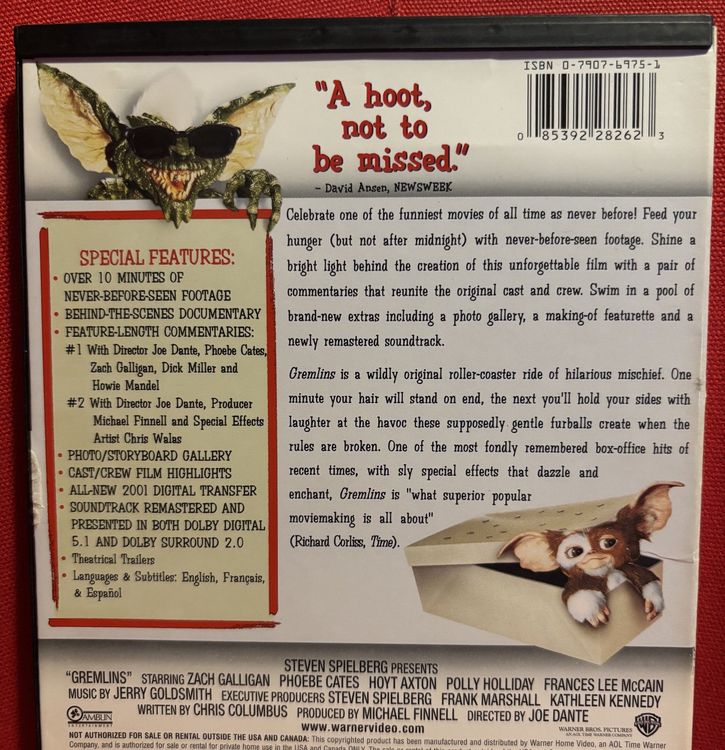Gremlins (1984) - DVD - used