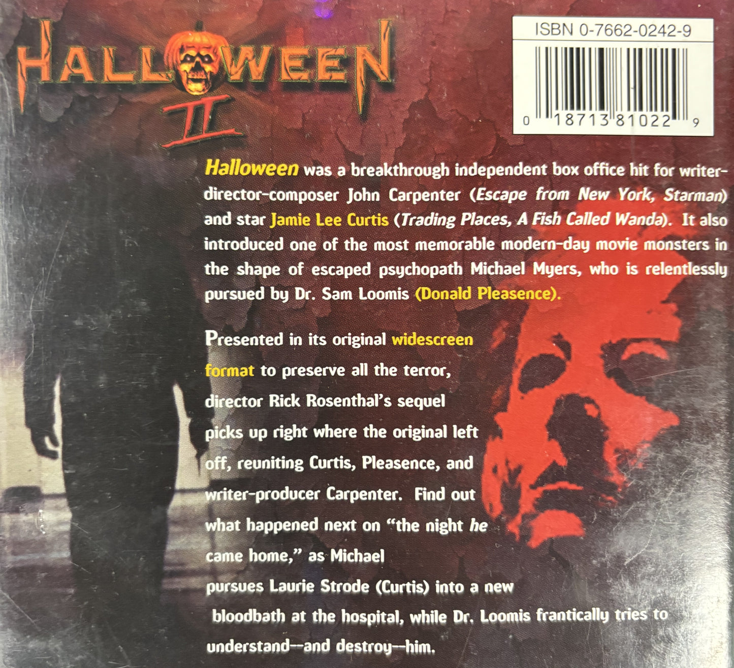 Halloween 2 (1981) - DVD - used