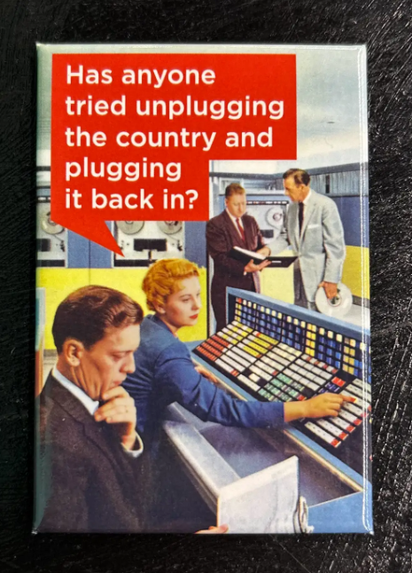 Unplugging - magnet