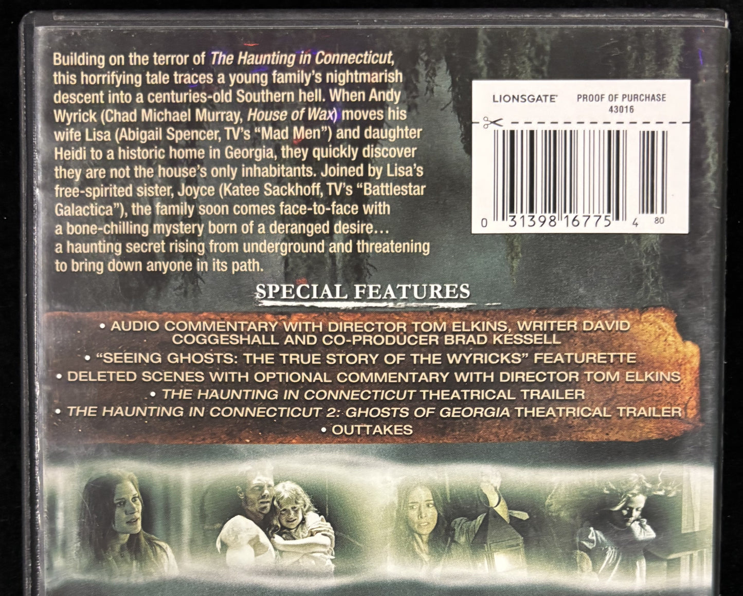 The Haunting in Connecticut 2: Ghosts of Georgia (2013) - DVD -used