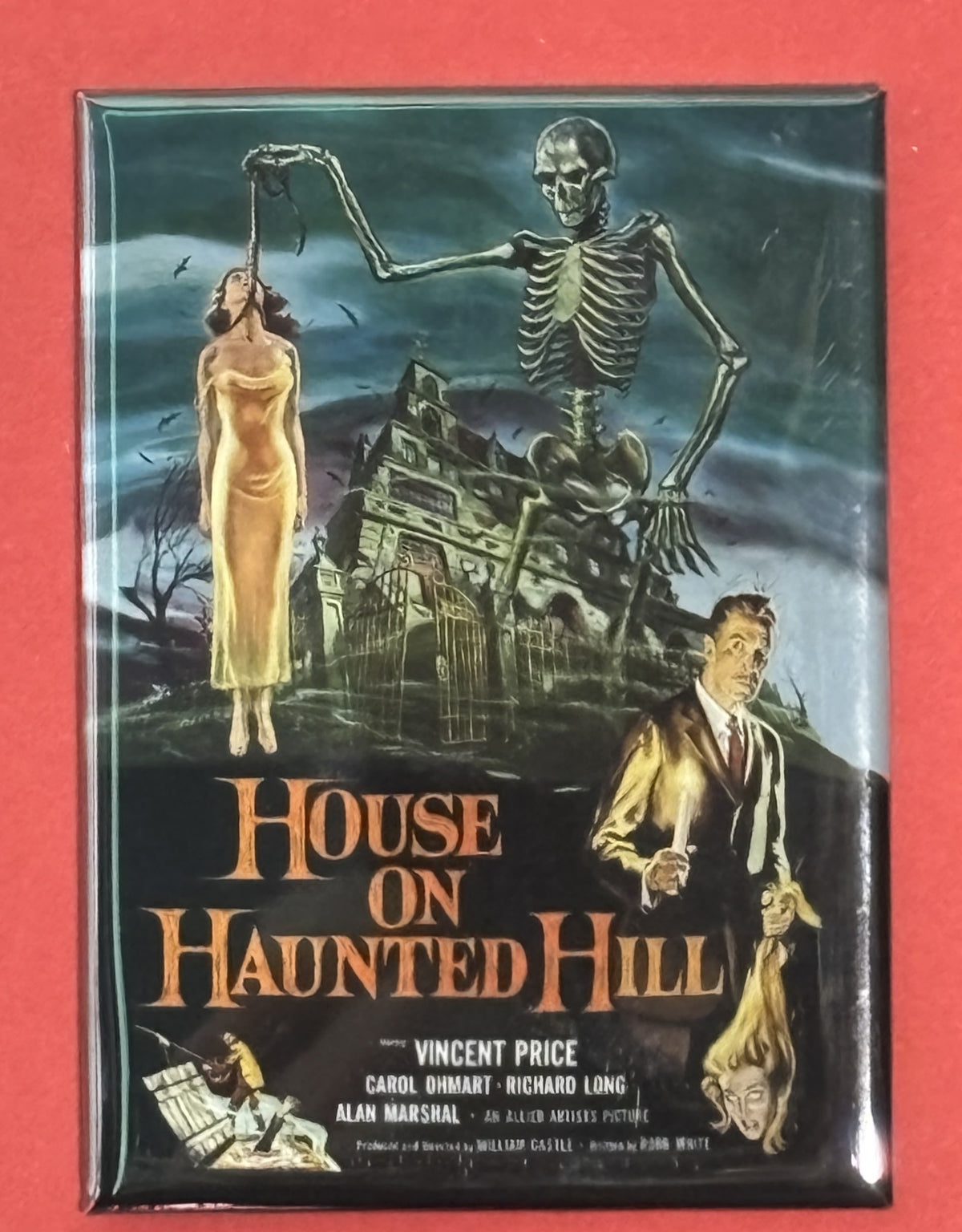 House on Haunted Hill - magnet