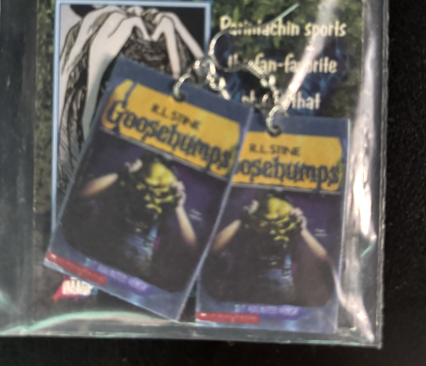 The Haunted Mask Goosebumps Book - Earrings