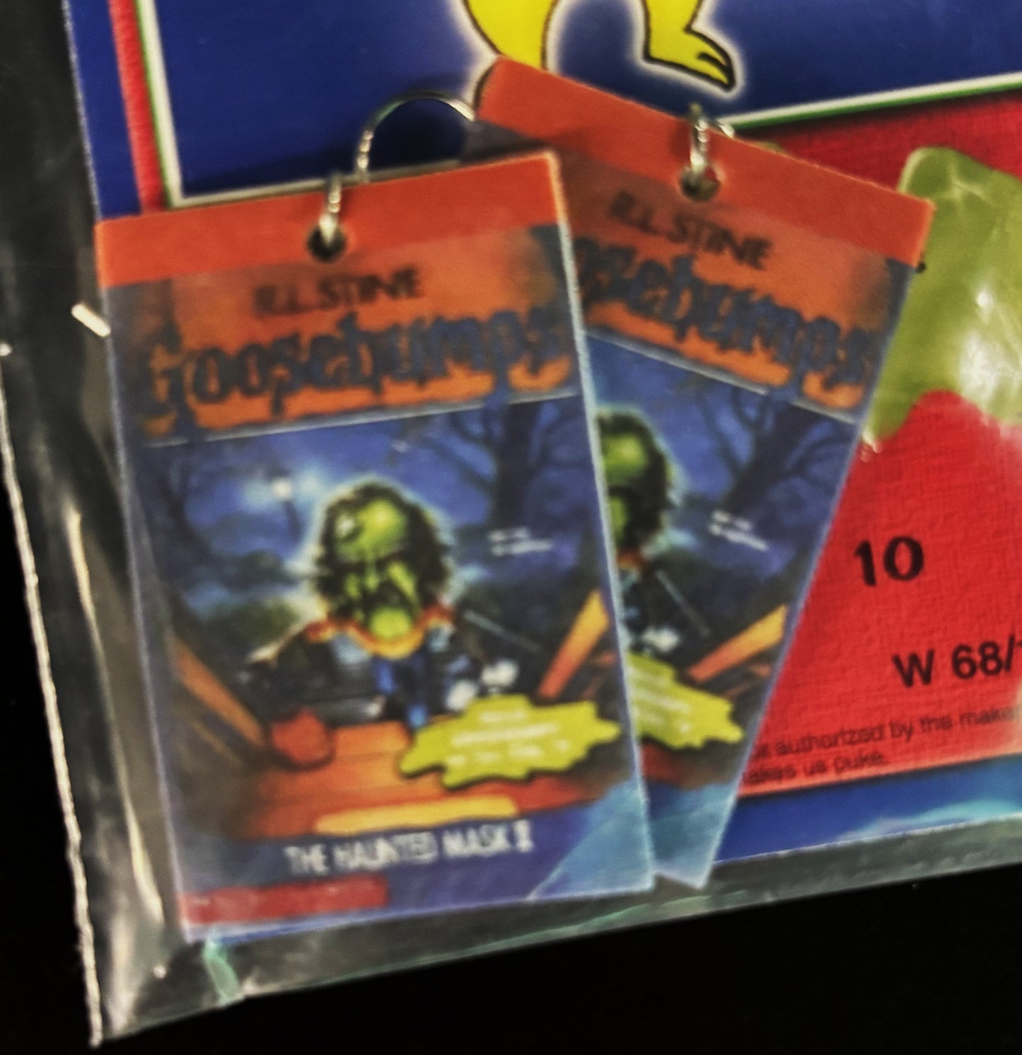 The Haunted Mask 2 Goosebumps Book - Earrings