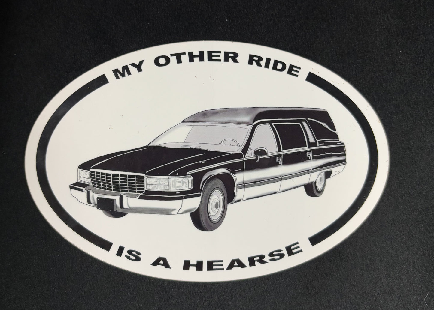 My Other Ride is a Hearse - bumper sticker