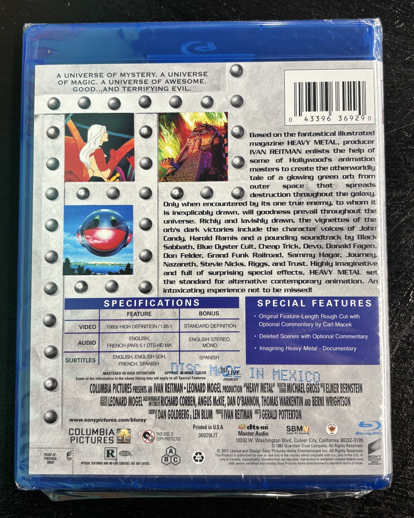 Heavy Metal (1981) - Blu-ray - new