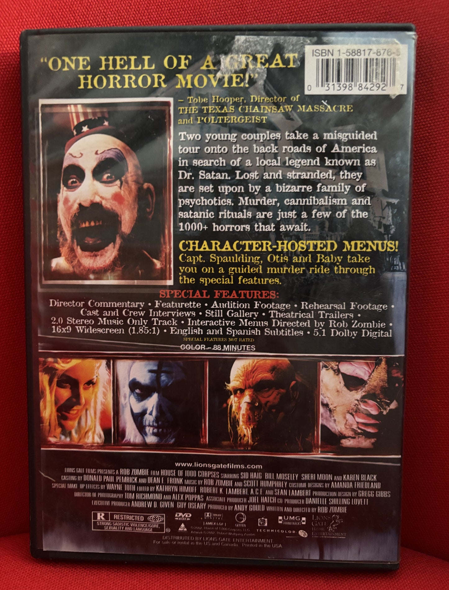 House of a 1,000 Corpses (2003) - DVD - used