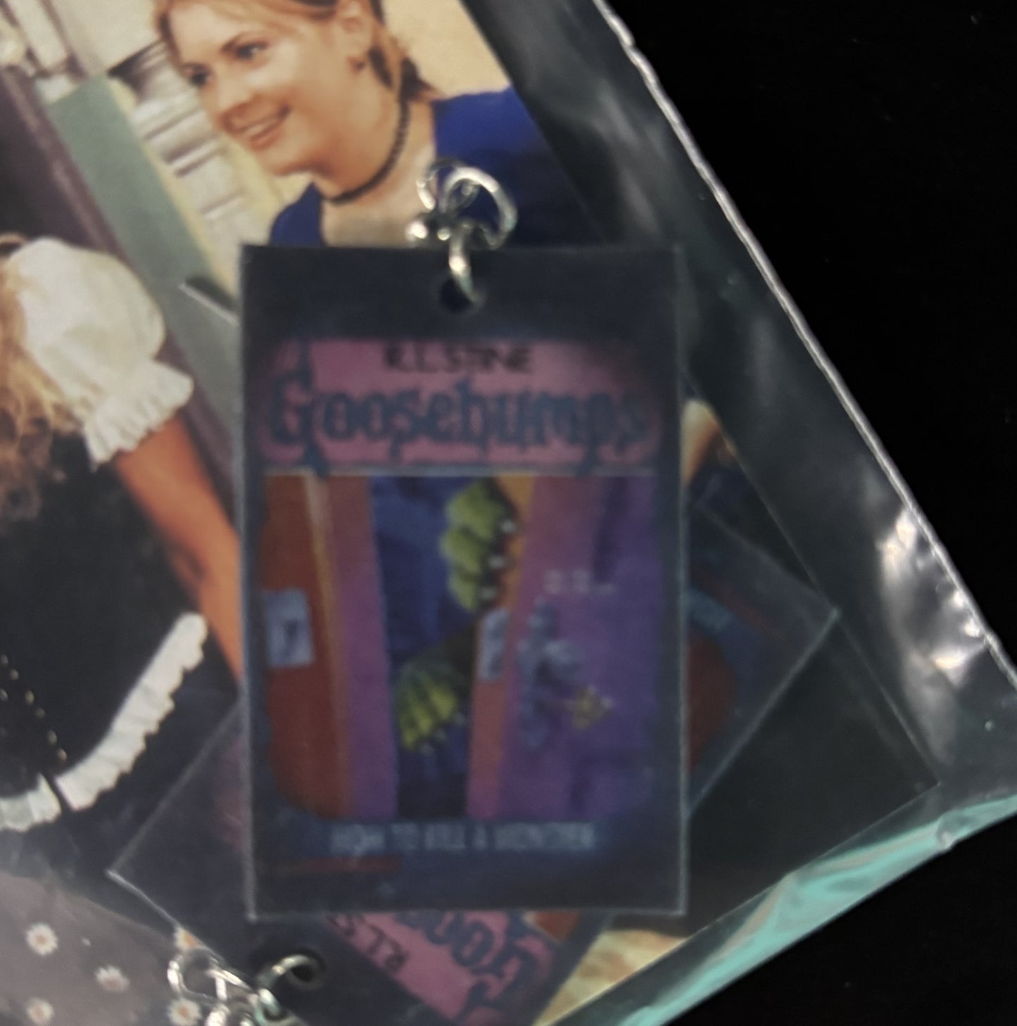 How To Kill A Monster Goosebumps Book - Earrings