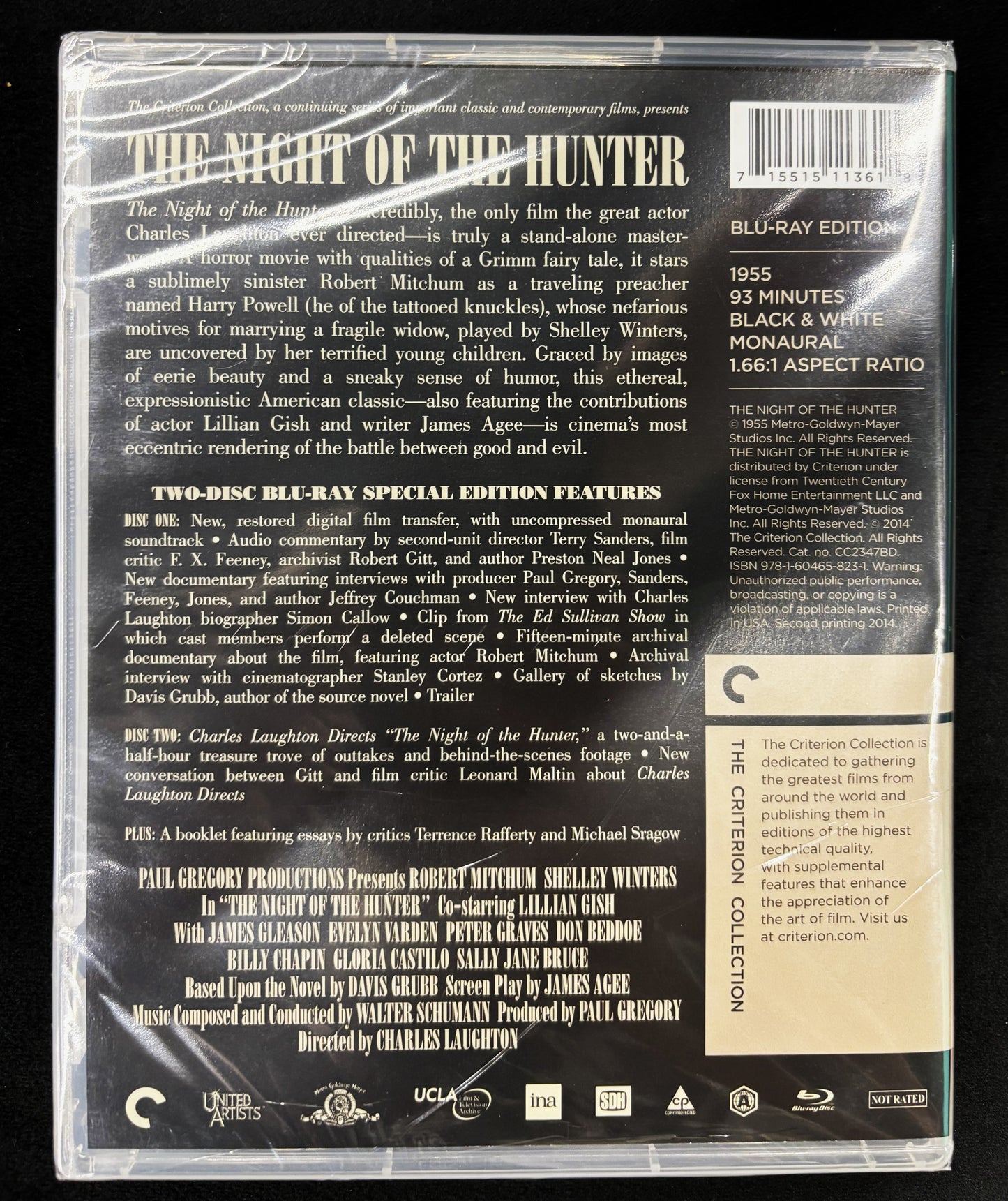 The Night of the Hunter (1955) - Blu-ray - new