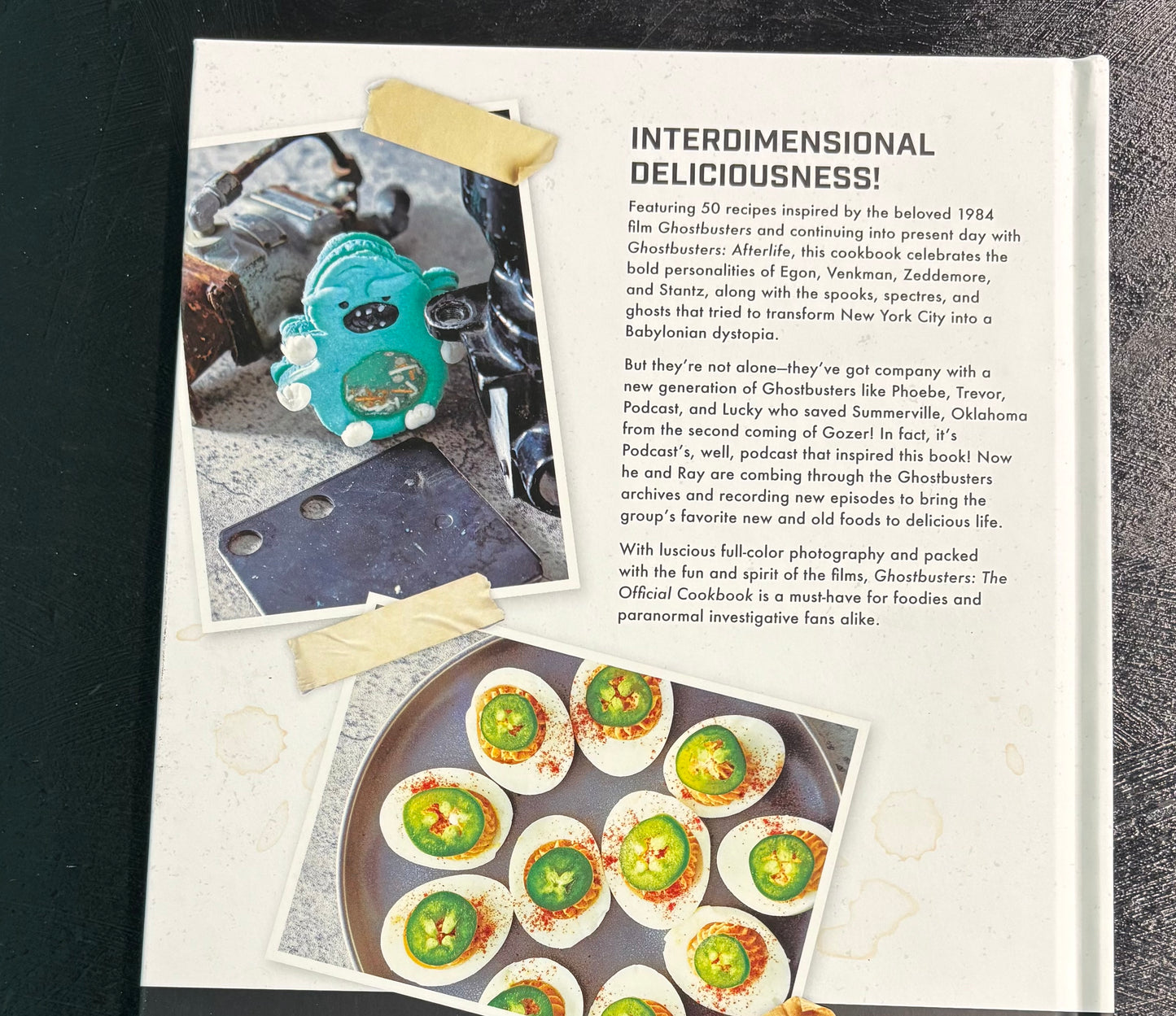 Ghostbusters The Official Cookbook - Book